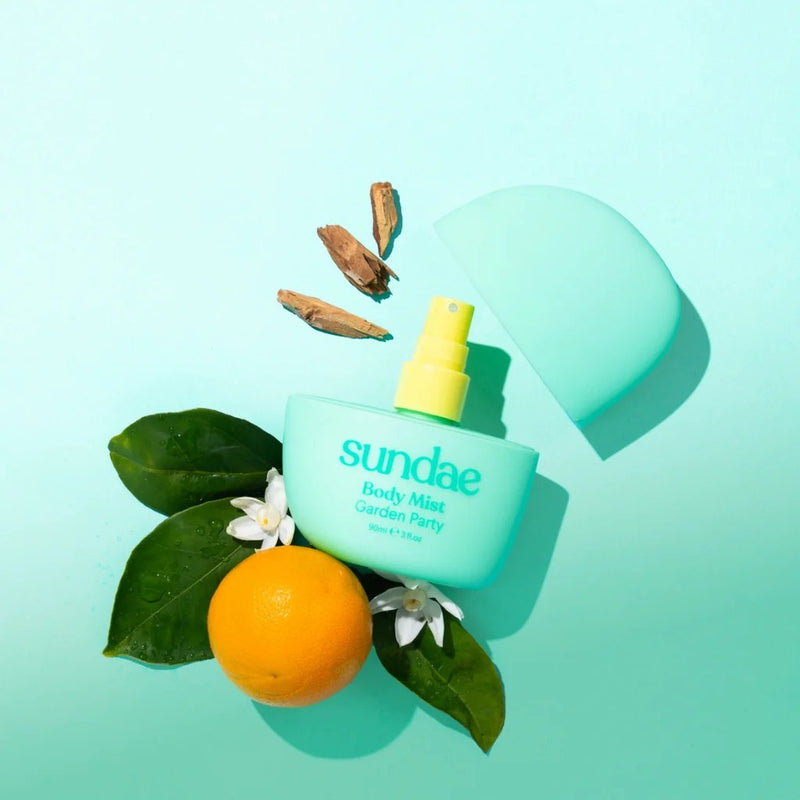 Sundae Body Mist Garden Party, verfrissende body mist met bloemige geur