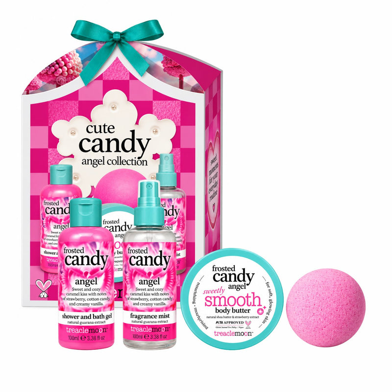 Treaclemoon Cute Candy Angel Box met shower & bath gel, fragrance mist, body butter en bath fizzer