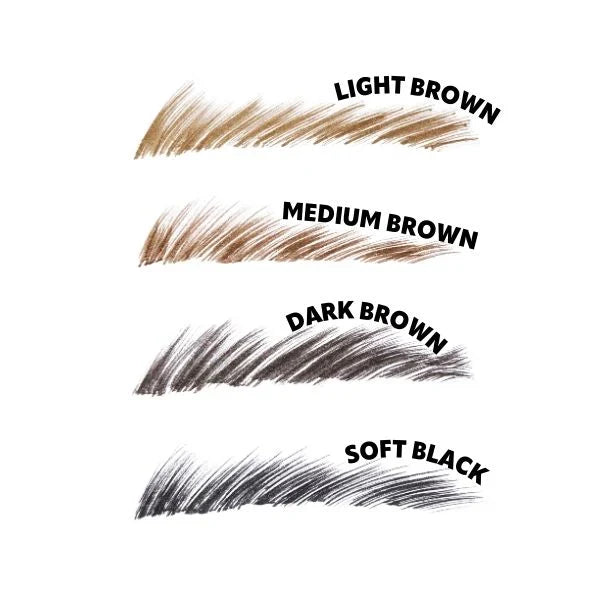 Trouble Maker Fluffer Brow Brush Natural Brow Pen Medium Brown, wenkbrauwpen voor volle, natuurlijke brows, foto 2 van 3