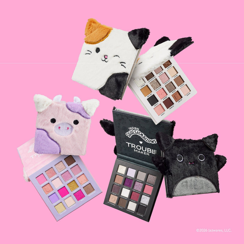 Trouble Maker X Squishmallows Cam The Cat Fluffy Neutrals Palette