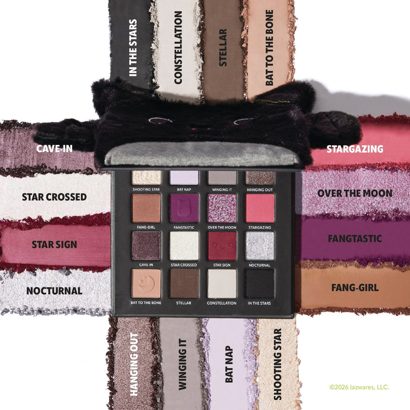 Trouble Maker X Squishmallows Emily The Bat Fluffy Smokey Palette