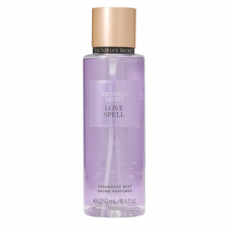 Victoria's Secret Love Spell Fragrance Mist, body mist met fruitige bloemengeur