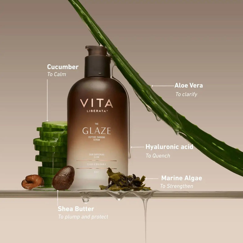 Vita Liberata the Glaze Peptide Tanning Serum Body, zelfbruinerserum voor het lichaam, foto 5 van 10