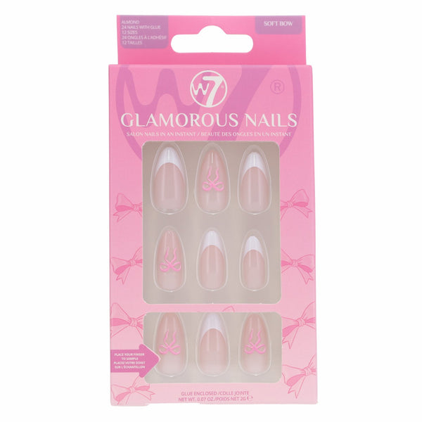 W7 Cosmetics Glamorous Nails Soft Bow