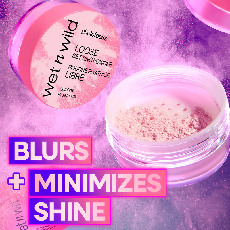 Wet n Wild Photo Focus Loose Setting Powder Soft Pink