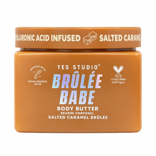 Yes Studio Body Butter Caramel Brulee, hydraterende body butter met zoete geur
