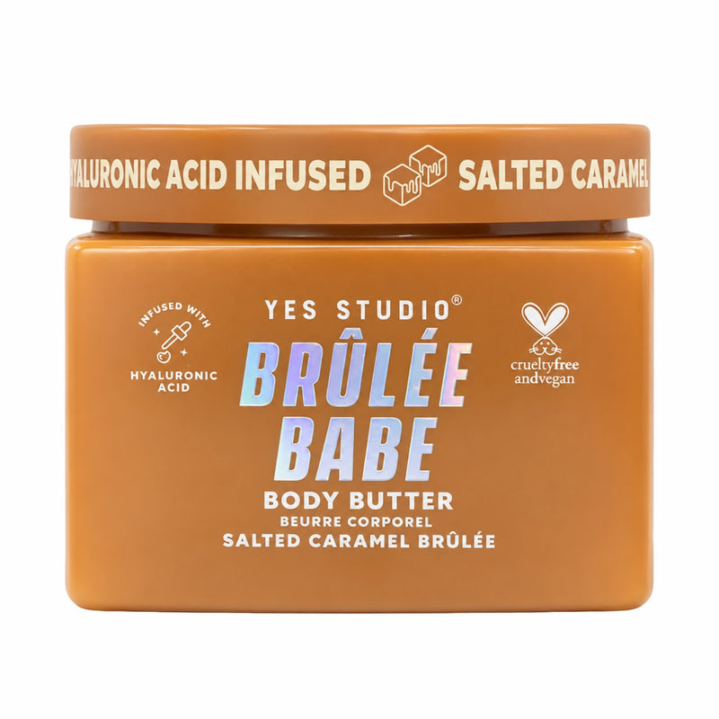 Yes Studio Body Butter Caramel Brulee, hydraterende body butter met zoete geur