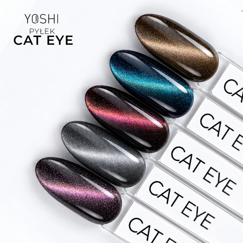 Yoshi Cat Eye Dust 2, nagelpoeder voor een magnetische Cat Eye of holografische finish, foto 4 van 7