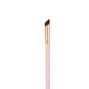Soft Pink & Gold Square Angled Brow Brush