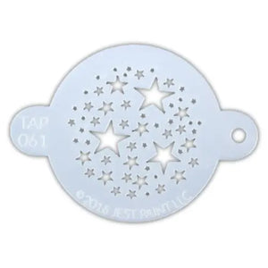 Face Painting Stencil Magical Stars