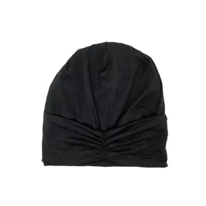 Sleep Beanie With Satin Lining Black