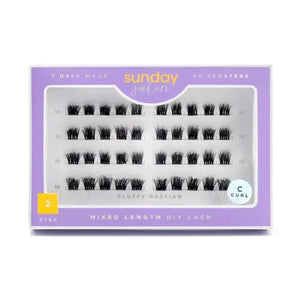 Fluffy Russian DIY Cluster Lashes