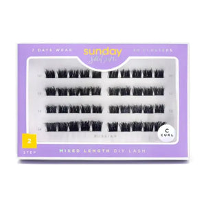 Russian DIY Cluster Lashes