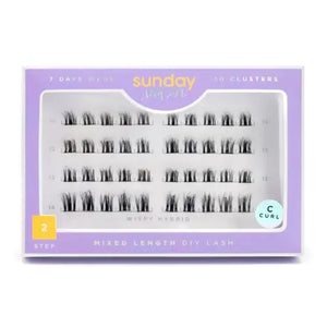 Wispy Hybrid DIY Cluster Lashes