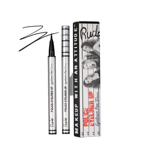 Rude Cosmetics Police Eyeliner Up Eyeliner Pen Bail Bond Black